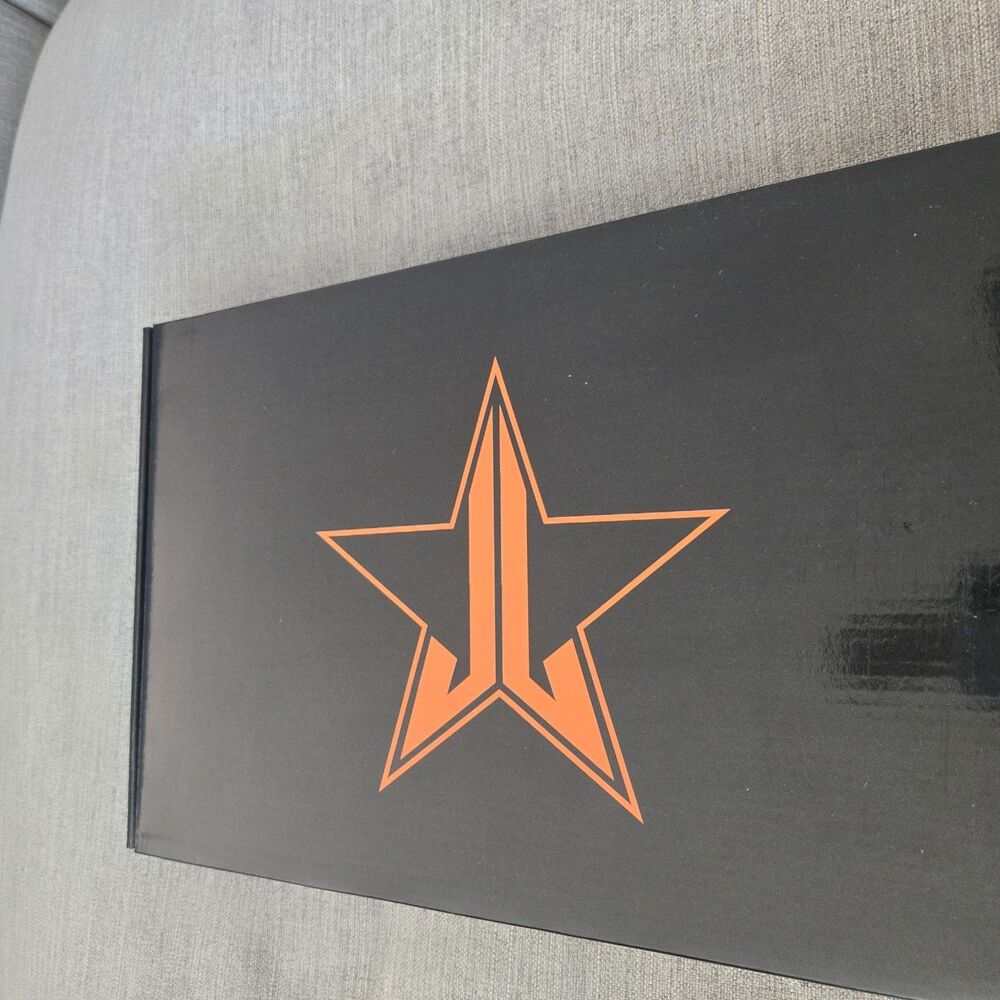 Jeffree Star Halloween Star Mirror Black Handle Orange Graphic Limited Edition - Picture 4 of 6